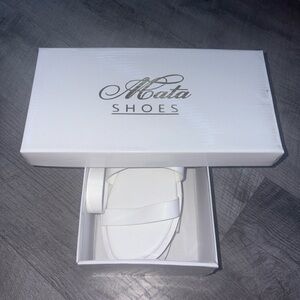 White Sandals by Mata Shoes